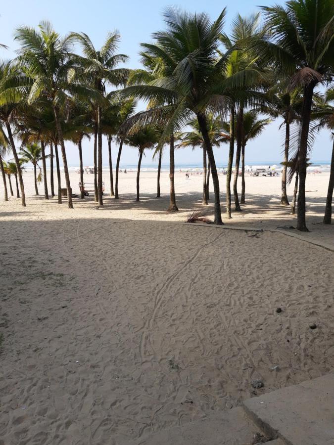 Apartamento beira-mar na praia da aviação Praia Grande (Santos) Exterior foto