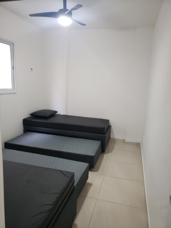Apartamento beira-mar na praia da aviação Praia Grande (Santos) Exterior foto